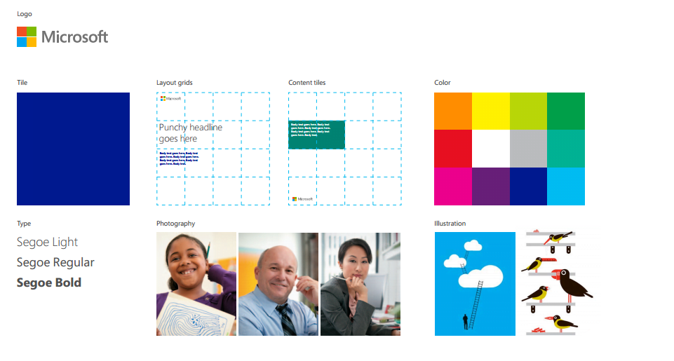 Microsoft brand manual