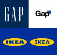 ikea e gap rebranding
