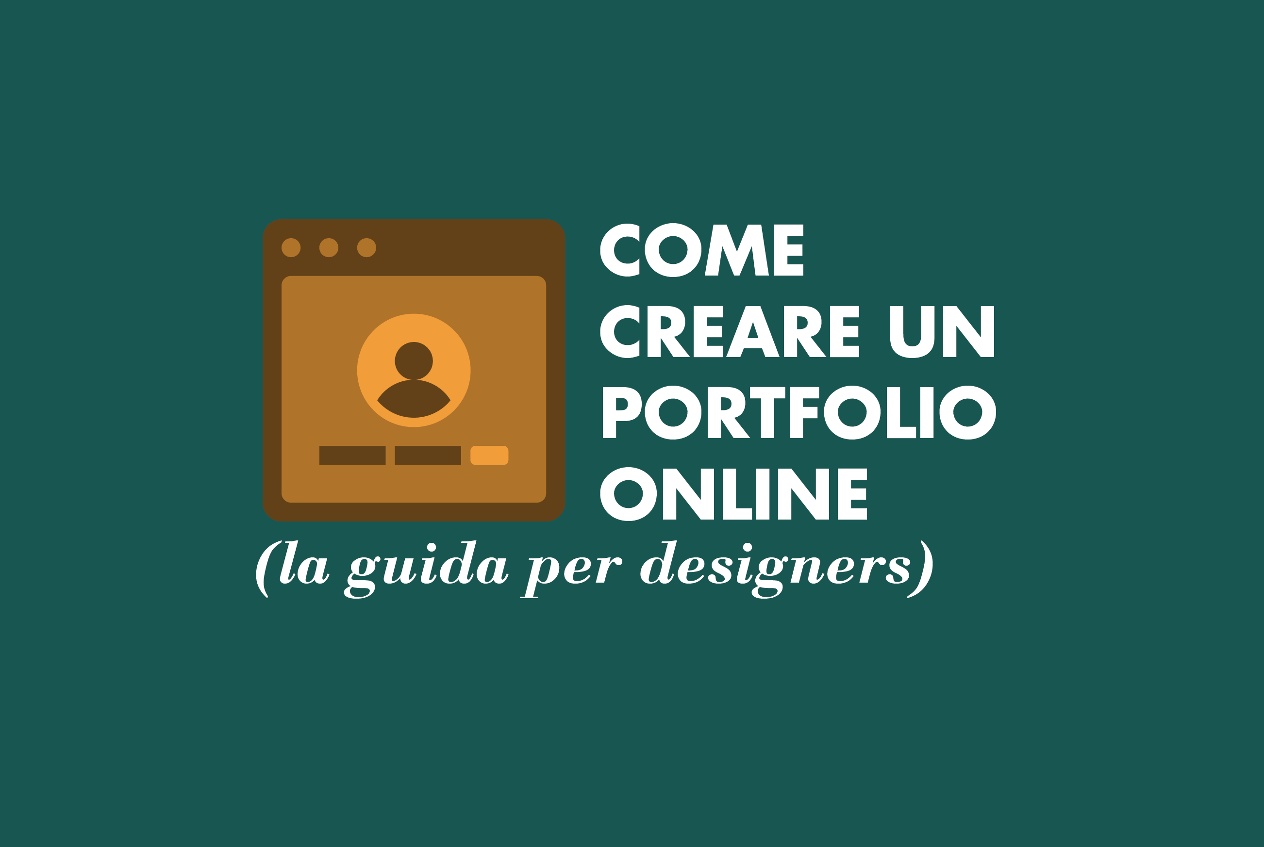 Come creare un portfolio online