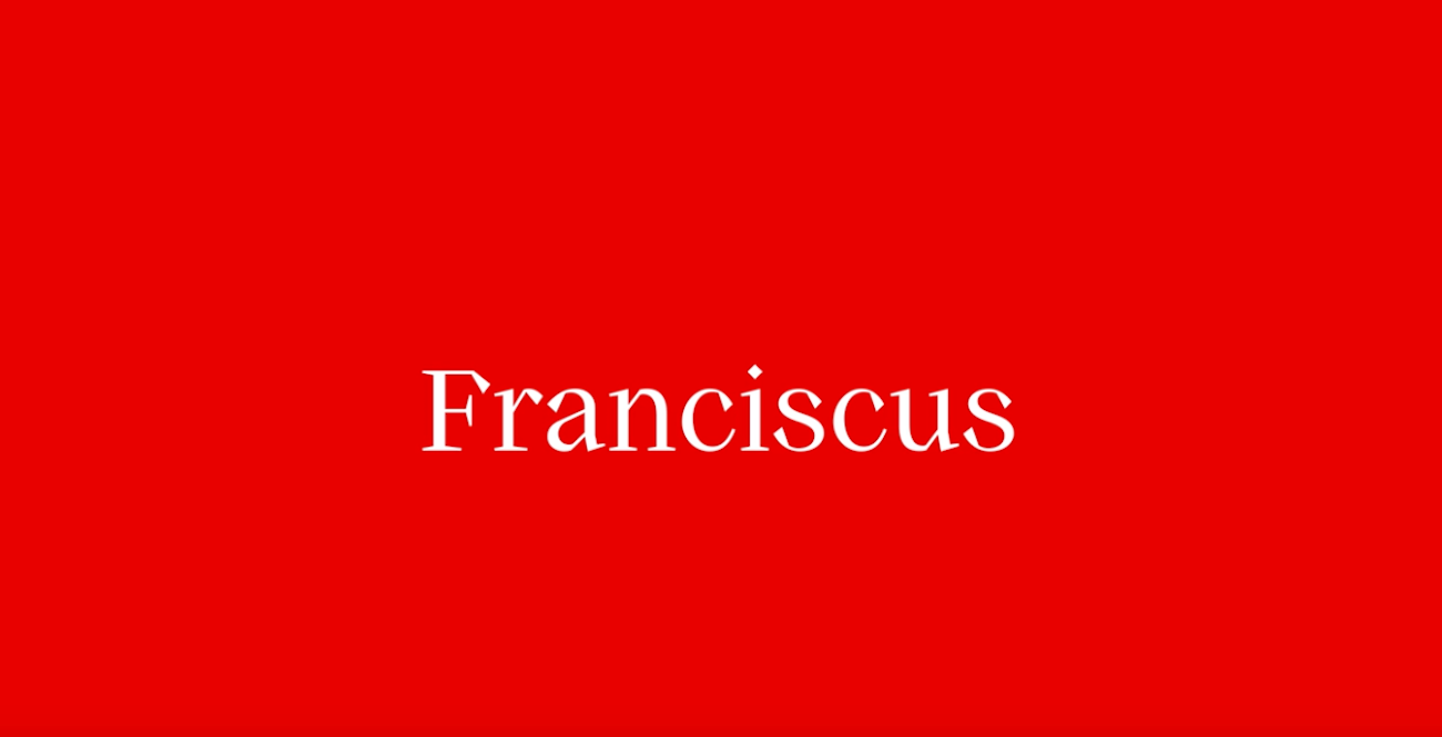 franciscus font